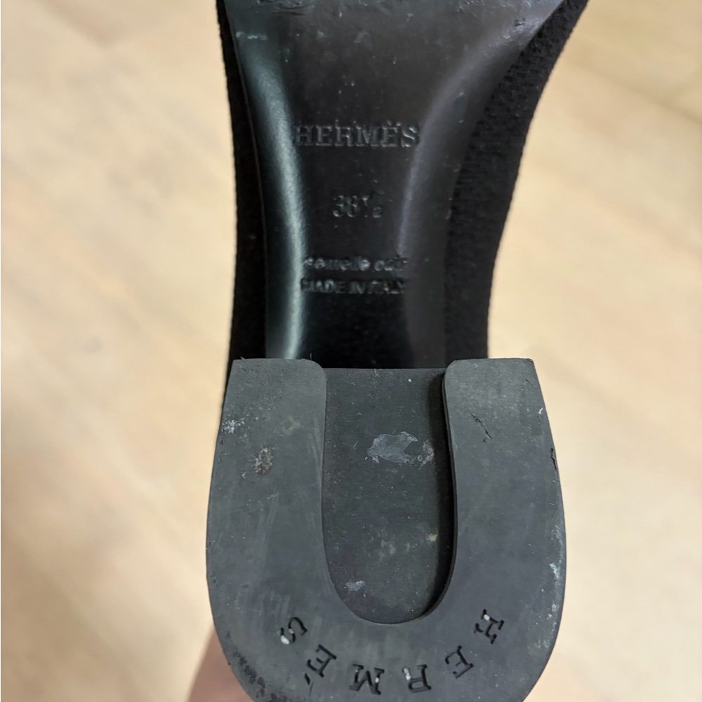 Hermes Black Volver 60 Ankle Boots - Picture 14 of 14